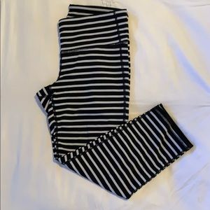 Athleta Stripe Capri